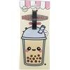 Puckator Etichetta per Bagagli in PVC - Bubble Tea - Foodiemals