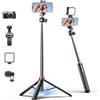 ULANZI MT-44 - Treppiede per telefono con apertura automatica, supporto estensibile per iPhone 17 Pro Max Camera Luna Pocket 4, treppiede per selfie con testa a sfera a 360°, per vlog, live, viaggi