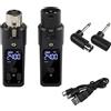 Microphone Wireless System Ricevitore Trasmettitore XLR 2 4GHz Microfono Wireless per Configurazioni Flessi