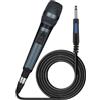 Microfono Vocale Cardioide Dinamico con Cavo XLR 5M per Coro e Palcoscenico
