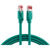 EFB Cavo patch EFB RJ45 S/FTP, Cat.6A, TM21, Dätwyler 7702, 3 m, verde