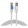 efbe Schott Cavo patch RJ45 Cat.6A S/FTP LSZH -- BC AWG26 bloccabile bianco 0,5 m
