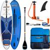 StX Set completo per tavola da SUP gonfiabile STX Freeride 10.6, comprensivo di pagaia, pompa e borsa