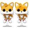 Funko Sonic The Hedgehog POP! Games Tails in volo - Figurina in vinile da 9 cm