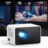 iScooter Proiettore nativo 1080P Full HD Basso rumore e portatile Bluetooth