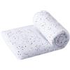 THLMT Tappeto da Neve con Neve Artificiale Glitterata, Tappeto da Neve Finto Coperta da Neve per Decorazioni Natalizie Tappetino da Neve Glitterato Decorazioni per Alberi da Neve Artificiali