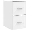 vidaXL Armadio Bagno In-between Bianco 30 x 41 x 50 cm, Mobile da bagno elegante, arredamento moderno, salvaspazio efficiente, organizer in legno contemporaneo