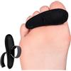 Brrnoo Cuscino di Supporto per Dita dei Piedi, Cuscinetto di Supporto per Dita a Martello per Alleviare il Disagio, Cresta di Supporto per Dita a Martello per Donna Uomo, Raddrizzatore e (Piede destro)