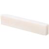 Agatige Sella Osso per Chitarra Acustica, 52x6x10mm Sella in Osso Sella per Ponte per Chitarra Accessori per Strumenti Musicali Parti in Osso per Chitarra Classica Folk a 6 Corde (1 Pc)