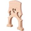 Alomejor Ponte per Violoncello Legno di Acero 1/2 1/4 1/8 - Accessori di Qualit¨¤ per Violoncello, Parti di Ricambio, Strumenti Musicali, Accessori per Archi, Prodotti per Violoncellisti