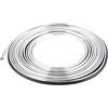 Tyenaza Striscia Decorativa per Auto, Flessibile per Interni Auto, per Cruscotto, Bocchetta dell'Aria, Linea Decorativa (Argento)