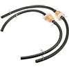 Viviance Filtro carburante in linea universale per benzina 6mm Kit tubo flessibile con clip per tubi per 2 tempi la maggior parte 43cc 47cc 49-160cc Mini Moto Dirt Bike ATV Quad