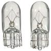 C-FUNN Una Coppia 12V 3W T10 501 W5W Lampadine per Cruscotto con Indicatore di Direzione Laterale per Auto - Chiaro