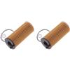 Viviance Kit filtro olio compatibile con BMW 1/2/3/4/5/6/X1/X3/X4/X5/X6 F10 F20 F30 F10 F18 F11 F01 F02 F03-2 pezzi