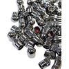 Republe 25pcs Auto Auto Moto Pneumatico Ruota Placcato in plastica della valvola dell'Aria STEM Tappi Round Top Accessori