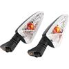 EBTOOLS per lampeggiante 675 - Lampada di lampeggiamento per moto 1 coppia di indicatori di direzione per moto adatta a 800 2011-2013 1050 2007-2013 675/R 2009-2014 Street Triple 675 2007-2013