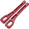 YWDRE 2 Pezzi Riempitivo Crepe Sedili Auto per Ford Puma ST Line X 2020-2023 2024, Accessorio Organizzatore Crepe Sedili Auto,Red
