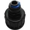 RACCORDO FEMMINA con uscita rapida per microtubo - 3/4 F x 6mm QK