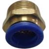 RACCORDO MASCHIO con attacco rapido per microtubo - 3/4 M x 16mm QK