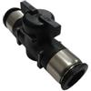 VALVOLA con attacchi rapidi QK per tubo e ala gocciolante 16 mm