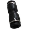 MANICOTTO con attacchi rapidi QK per microtubo 1/4" (6,35mm) - 1/4"x1/4"