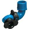 BLU-LOCK giunto gomito 3/4 m snodato (BL409-005+BL410-007)
