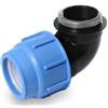 Gomito 25 mm. x 3/4"" femmina