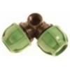 Gomito con uscita superiore Ø 25mmx1/2""