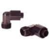 Gomito per tubo PEØ20 x 1/2""m per collegamento irrigatori