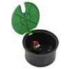 Pozzetto in resina con rubinetto a sfera in plastica da 3/4""
