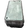 Pozzetto rettangolare XXL Maxi JUMBO CARSON 102x68 coperchio verde