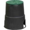 Pozzetto rotondo mini con coperchio Ø 16cm e base 20cm, H 23cm