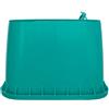 Rain Pozzetto rettangolare Medio 113 52,5x39,5 H33cm coperchio verde con maniglia certificato