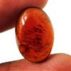 Certificato 14.20 CT Naturale Grossularia Granato Gomed Gemma Cab Filo Avvolgere
