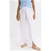 FREEMANS Pantaloni Palazzo Bianca Wide-Leg Mid Rise 8.5-10.5 in Taglia 10 12