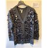 Bonprix Cardigan Nero Con Dettagli In Paillettes BonPrix Bodyflirt Taglia XS - UK 6/8