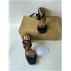 Dune Sandali Dune Con Dettaglio A Catena Neri UK 6.5 EUR 40 (F913)