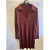 bonprix Bon Prix Marrone a Coste Maglia Vestito Midi Plus Taglia L - UK 18/20 (fmn41-6)