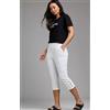 Freeman Pantaloni Corti Comfort Fit Freemans In Bianco UK 14 (FM149-28)