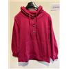 bonprix Hoodie Con Dettaglio A Bottoni In Berry (CCN140)