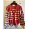 Bon Prix Cardigan BonPrix Strisce Rosa/Beige Taglia Media - UK 14/16 (FMN41-4)