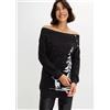 Freemans Maglione Natalizio Nero A Collo Barchetta Freemans UK 10 (XM-10)