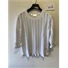 BonPrix Maglione Bianco A Collo Rotondo BonPrix Taglia Piccola - UK 10/12 (fmn40-6)