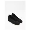 FREEMANS Scarpe Wedge In Simil Pelle Scura UK 8