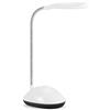 Frefgikty Lampada da scrivania a LED con rotazione a 360 gradi, protezione per gli occhi, per bambini, studenti, lampada da lettura a LED per casa, bianca