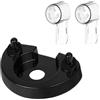 JINWPXSR Supporto For Spazzolino Elettrico, Compatibile Con Spazzolino Oral-B IO, Supporto For Testine Di Ricambio, Dock Di Ricarica(Black)