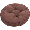 uyeoco Set di 4/2/1 Cuscini Rotondi per Sedie Cucina, 40x40/45x45 per Sedie da Pranzo,Esterno, Giardino, Cucina, Ufficio, Soggiorno(A4,1PCS_40X40CM)