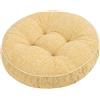 uyeoco Set di 4/2/1 Cuscini Rotondi per Sedie Cucina, 40x40/45x45 per Sedie da Pranzo,Esterno, Giardino, Cucina, Ufficio, Soggiorno(A13,1PCS_40X40CM)