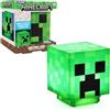 Paladone Luce da Scrivania Minecraft Creeper Luce Portatile con Suoni Ufficiali Minecraft