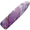 Howilath Copriasse da stiro viola 122 x 38 cm, con stampa marmorizzata in ferro, sostituibile, decorazione per asse da stiro, facile installazione, M, CZA31